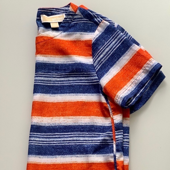 MICHAEL Michael Kors Striped Blouse - Picture 1 of 7